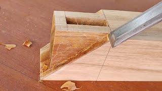 Japanese wood joinery [upl. by Pang]