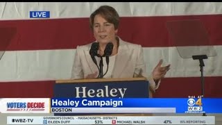 Maura Healey speaks after being elected Massachusetts Governor [upl. by Elamaj]