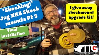 Give away upgraded Jaguar XK8 XKR shock mounts amp spring isolators In Shocking Shockmounts Part 3 [upl. by Christye]