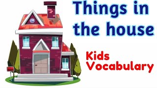 Household Items In English  Things In The House Vocabulary [upl. by Gregson558]