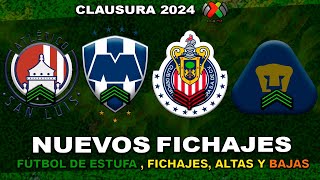 ✅ NUEVOS FICHAJES CONFIRMADOS LIGA MX CL2024  VEGA SE VA GRATIS DE CHIVAS ARTEAGA AL MONTERREY [upl. by Ixela135]