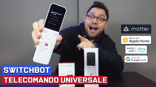 Il Telecomando Universale di SwitchBot per tutta la domotica è GENIALE [upl. by Nnylecyoj13]