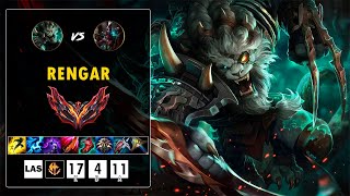 Rengar vs Ekko 🔥 OTP Rengar deja su marca en la partida  Parche 1422 [upl. by Luana]