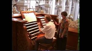 Sander van Marion op het orgel in Passau 3 [upl. by Edmee]