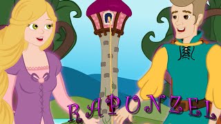 Rapunzel  Conto Infantil  Desenho animado com Os Amiguinhos [upl. by Atilehs587]