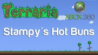 Terraria Xbox  Stampys Hot Buns 38 [upl. by Ahsa261]