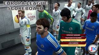 PES2013 Europa League mod preview [upl. by Ainezey]