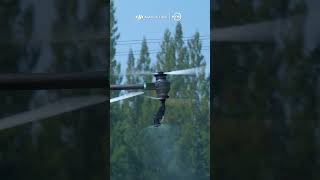 DJI Agras T50 Short Spraying dronepertanian agriculturedrone dji [upl. by Tammara]