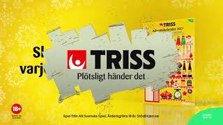 Triss Adventskalender  Triss  Svenska Spel Tur [upl. by Yvonner930]