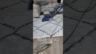 Shampooing a rug is so therapeutic 40andover vlogger [upl. by Aneek]