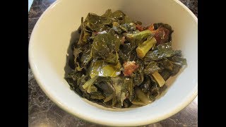 Instant Pot  Collard Greens with Smoked Turkey Tails [upl. by Assen]