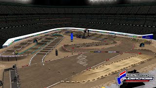 2024 San Francisco Supercross rF 250 Main Event  MX Simulator [upl. by Natsirc]