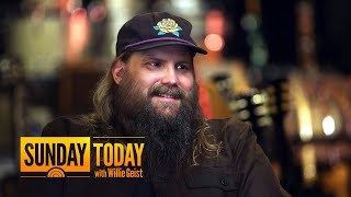 Chris Stapleton talks new album emotional Super Bowl national anthem performance [upl. by Tnarb]