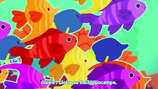 LHippocampe 🌊🐴 comptine inspirée de la poésie de Robert Desnos [upl. by Iives]