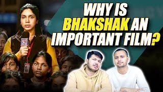 Bhakshak Movie Review  Bhumi Pednekar Sanjay Mishra Aditya Srivastava  Honest Review  MensXP [upl. by Oicelem267]