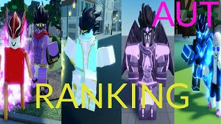 AUT ranking every single star platinum in AUT and their best combo [upl. by Elleahcim124]