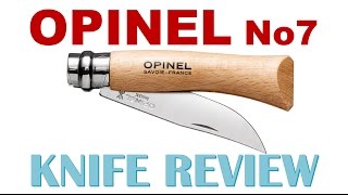 Opinel No7 Knife Review [upl. by Forward]