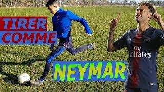 COMMENT TIRER COMME NEYMAR   COUPFRANC  FREE KICK [upl. by Aivekal]