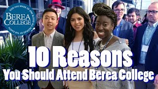 10 Reasons You Should Attend Berea College [upl. by Ayatnahs]