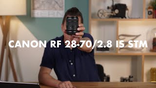 Canon RF 2870mm F28 IS STM – kompaktes Hybrid Reisezoom [upl. by Wilscam]