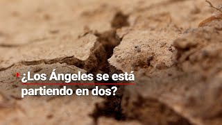 ¡Alerta por grietas en Los Ángeles Hay movimientos de tierra y varias casas ya son inhabitables [upl. by Zerlina]