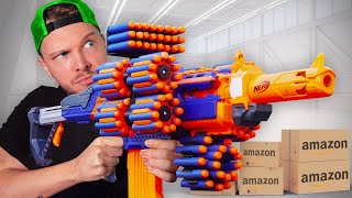 Jai ACHETÉ Le PISTOLET NERF le plus CHER DAMAZON [upl. by Nylhtak]