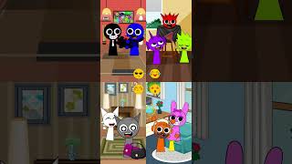 POV Im just a kid with my friends which one do you like best  Incredibox Sprunki [upl. by Drexler898]