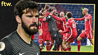 ALISSON SAVES LIVERPOOLS SEASON FTW [upl. by Aihtebat]