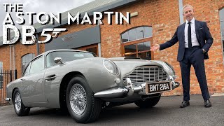 My Day with the GOLDFINGER DB5  EXCLUSIVE Tour of Aston Martin Works [upl. by Kantos]