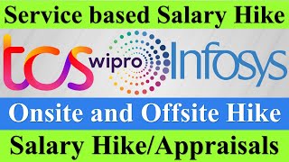 TCS INFOSYS WIPRO Annual SALARY Hike 20242025 Onsite amp Offsite Hike Onsite Layoffs tcs wipro [upl. by Udell312]