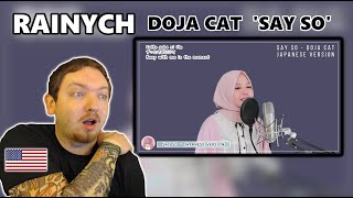 AMERICAN REACTS to 【Rainych】 SAY SO  Doja Cat  Japanese Version cover [upl. by Beghtol]