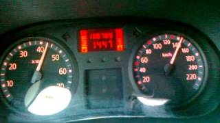 Renault Clio II 12 8V 58 KM  0150kmh [upl. by Zannini553]