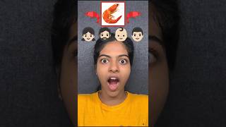 Who will eat the live prawn fish😱 shorts youtubeshorts shortsfeed viralshorts challenge [upl. by Otokam]