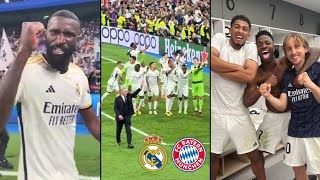 ⚪ Real Madrid Crazy Celebration After Reaching Champions League Final 😍  UCL 2024  Bayern Munich [upl. by Edlyn]