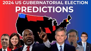 2024 US Gubernatorial Election Predictions [upl. by Eniliuqcaj]