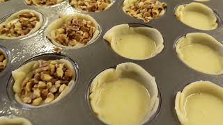 Millican Pecan  Pecan Pie Tarts  Mini pecan pie tarts with puff pastry [upl. by Natsirhc]