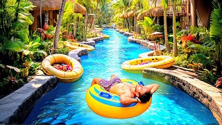 9 Lazy Rivers in Mexican AllIncusive Resorts [upl. by Nigem]