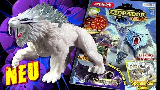 Schleich ® Eldrador ® Creatures  Magazin 10 mit Säbelzahntiger  Schattendrache vs Eiswolf im Duell [upl. by Eben]