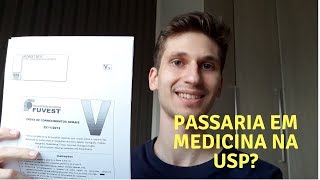 74 pontos na FUVEST  Como eu consegui Passaria em Medicina na USP [upl. by Geordie664]