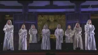 Gregorian feat Amelia Brightman  Moment Of Peace amp Arrival Live at Toshodaiji in Japan [upl. by Elfont542]