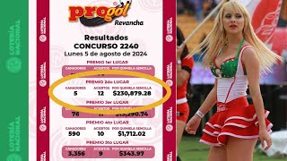 Resultados y Ganadores de Progol 2240 [upl. by Maher]