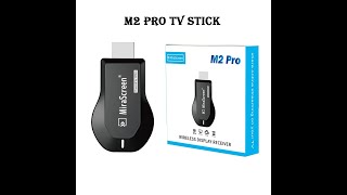 HOW TO CONNECT ANYCAST M2 PRO TO TV [upl. by Hussar]