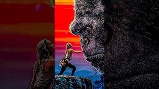 King Kong saving Girl from TRex  King Kong vs TRex Fight Scene  Recap Blade kingkong [upl. by Eixid]