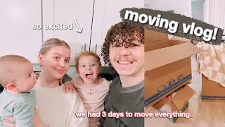 MOVING VLOG packing up our old apartment and getting ready to move [upl. by Itisahc]