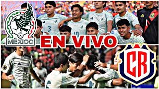 COSTA RICA VS MÉXICO EN VIVO HOY VER PARTIDO DE PREMUNDIAL SUB20 CONCACAF [upl. by Rosenstein602]