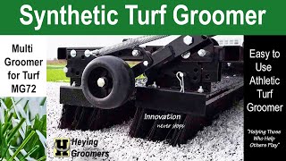 Synthetic Turf Groomer for Sports Fields Factory Direct Pricing 7127568847 wwwheyingcompanycom [upl. by Stauffer]