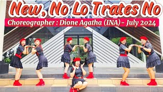 New No Lo Trates No  Line Dance  Demo by Astri amp Dreams LD Class [upl. by Leith]