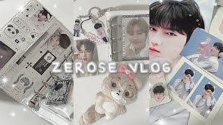 제로즈로그 Zerose vlog⋆˚•ෆ‧₊⋆ 다이어리 셋업 • 짱부리 • 장하오 슬로건 • 키링 • 스냅스 • 트레카 • 택배깡 • 덕질로그 • 덕질 브이로그 • 어버블크러쉬 [upl. by Eisiam]