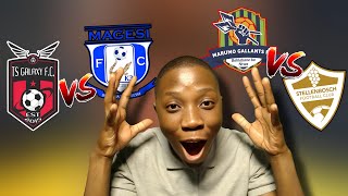 STELLENBOSCH VS MARUMO GALLANTS TS GALAXY VS MAGESI CARLING KNOCKOUT LIVESCORES [upl. by Reade803]