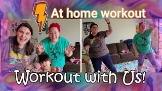 At Home Workout with Us  Team Body Project Cardio [upl. by Janelle527]